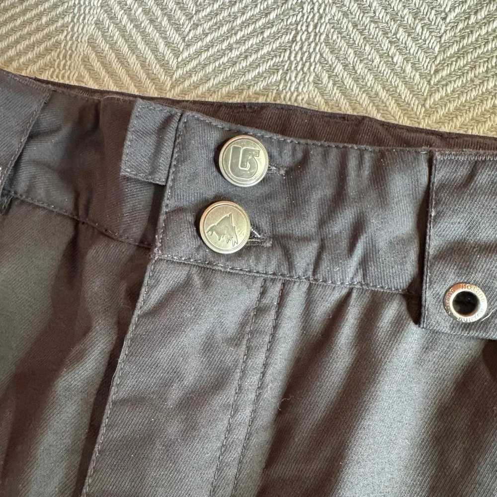 Burton Dryride Snowboard‎ Pants Mens Medium Black Cargo Ski Winter Pants